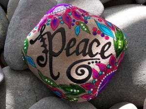 Peace Rock \ www.heatherblaise.com