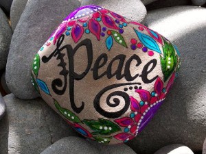 Peace Rock \ www.heatherblaise.com